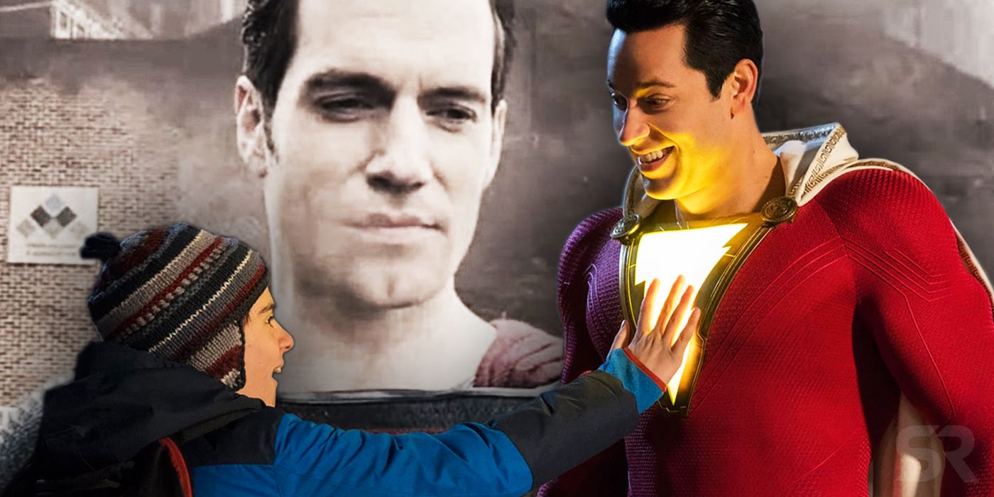 Shazam and Superman from Justice League