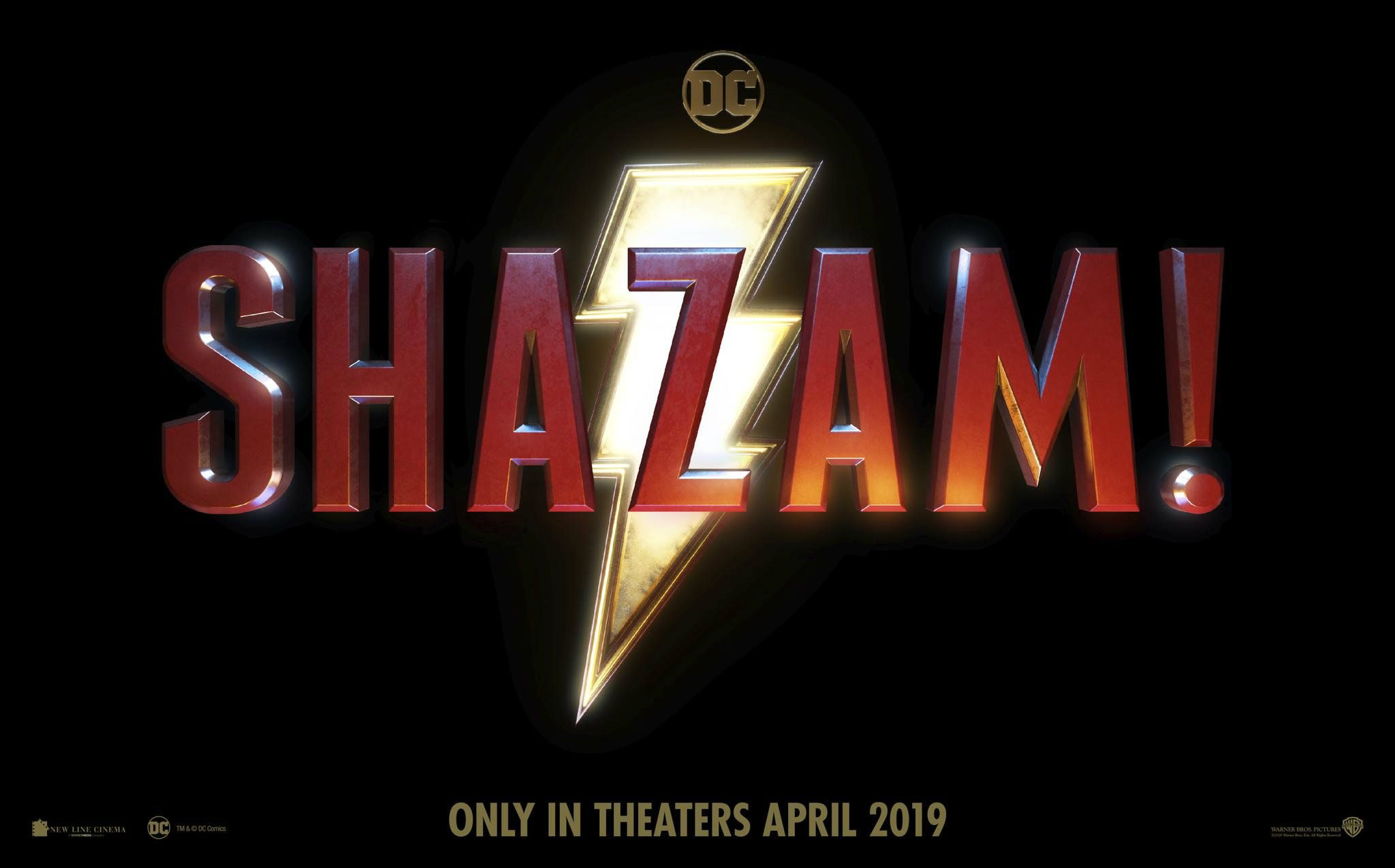 Shazam movie banner