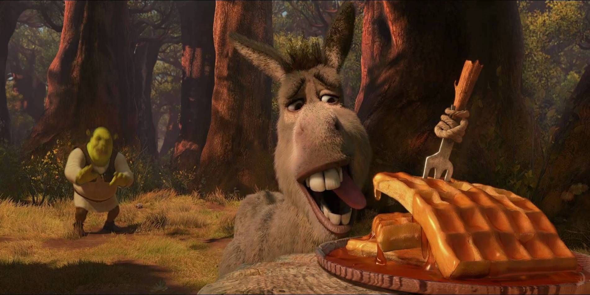 Shrek Burro Waffles