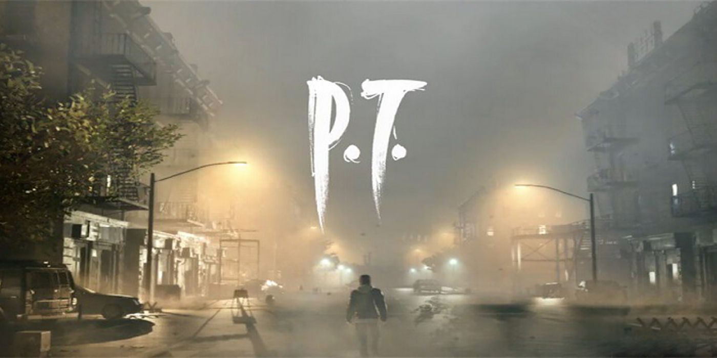 Silent Hills PT screenshot and logo.