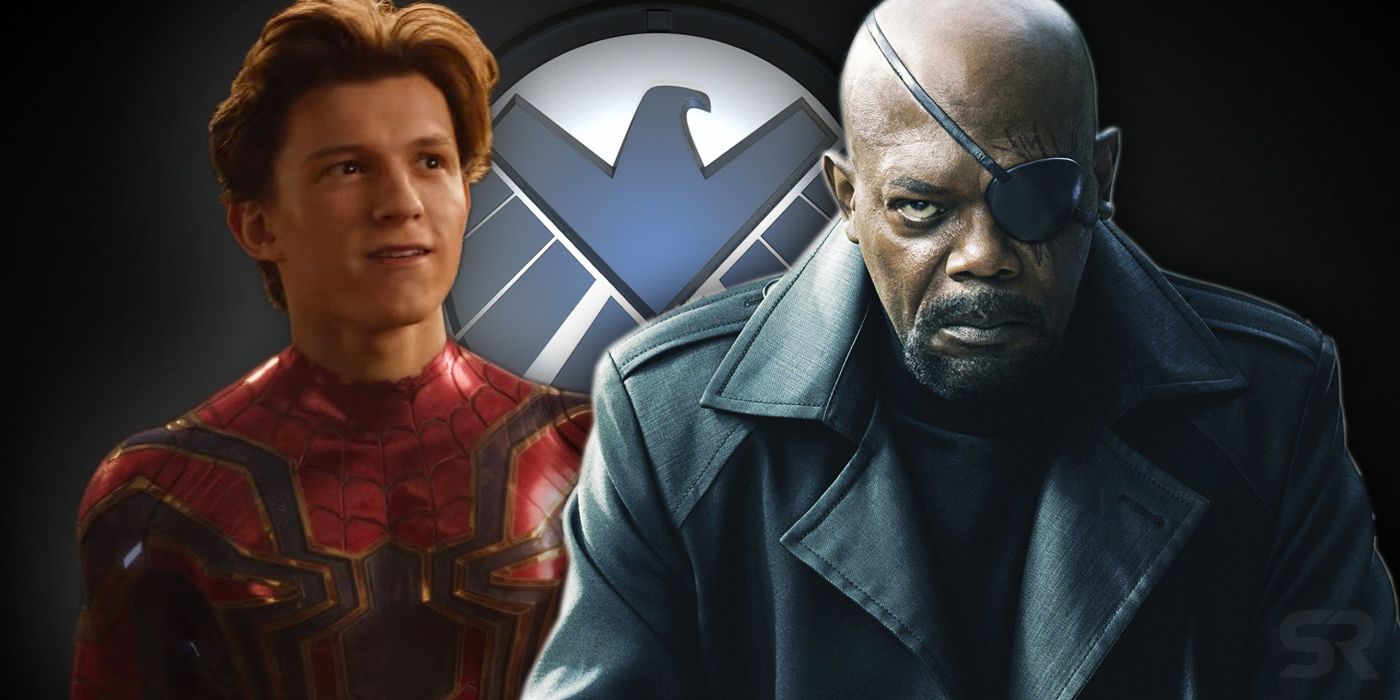 Spider-Man and Nick Fury in SHIELD