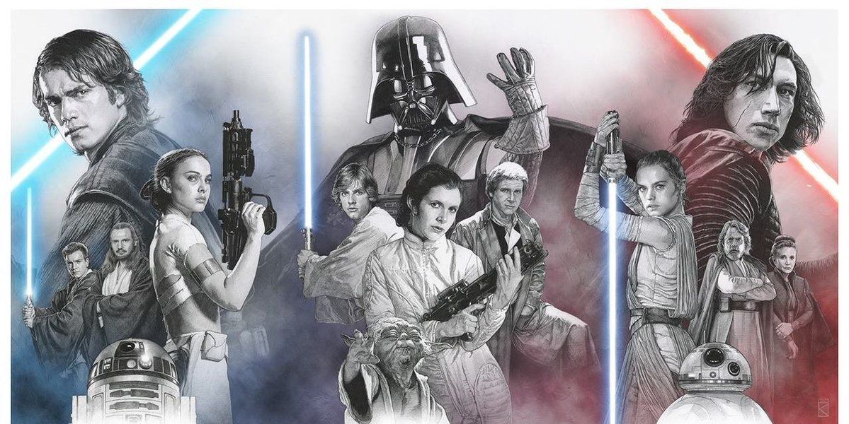 Star Wars Comic Con 2018 Lucasfilm poster cropped