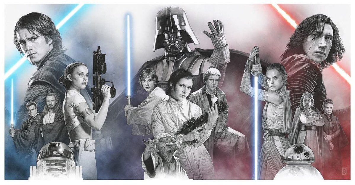 Star Wars Comic Con 2018 Lucasfilm poster