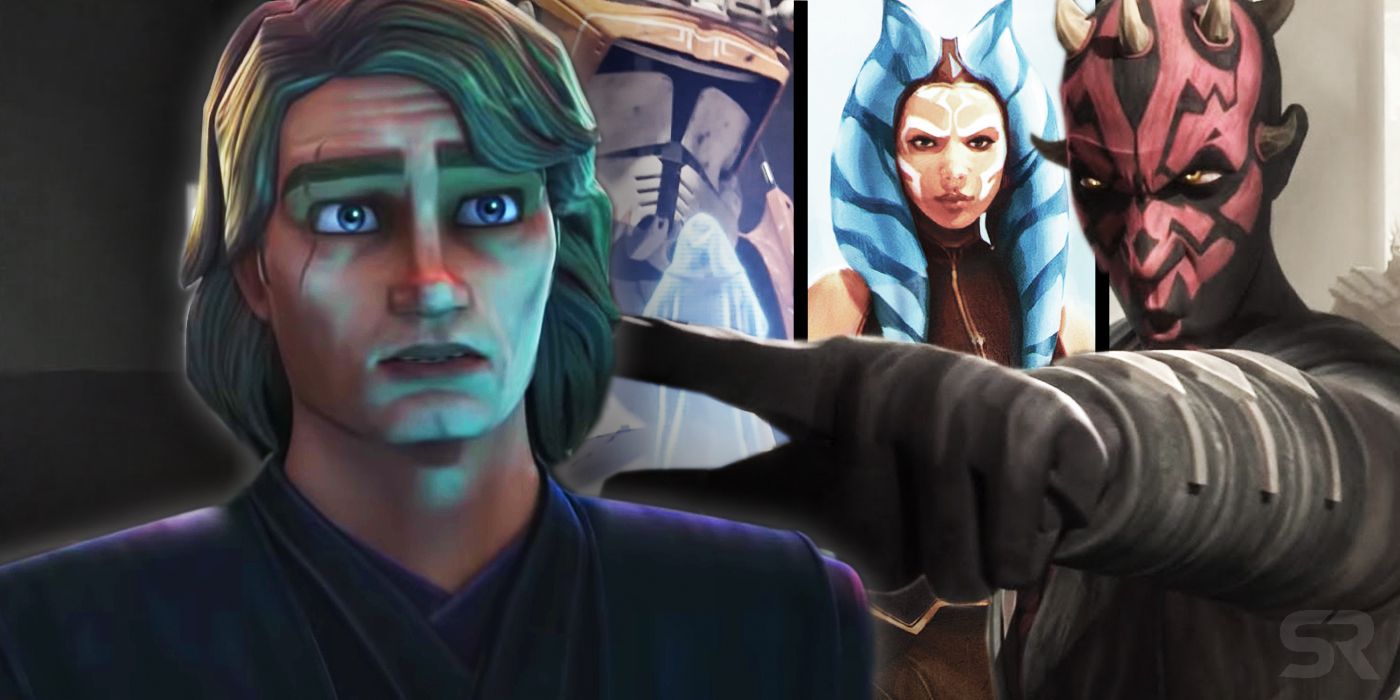 Star Wars The Clone Wars Anakin Cody Ahsoka Maul