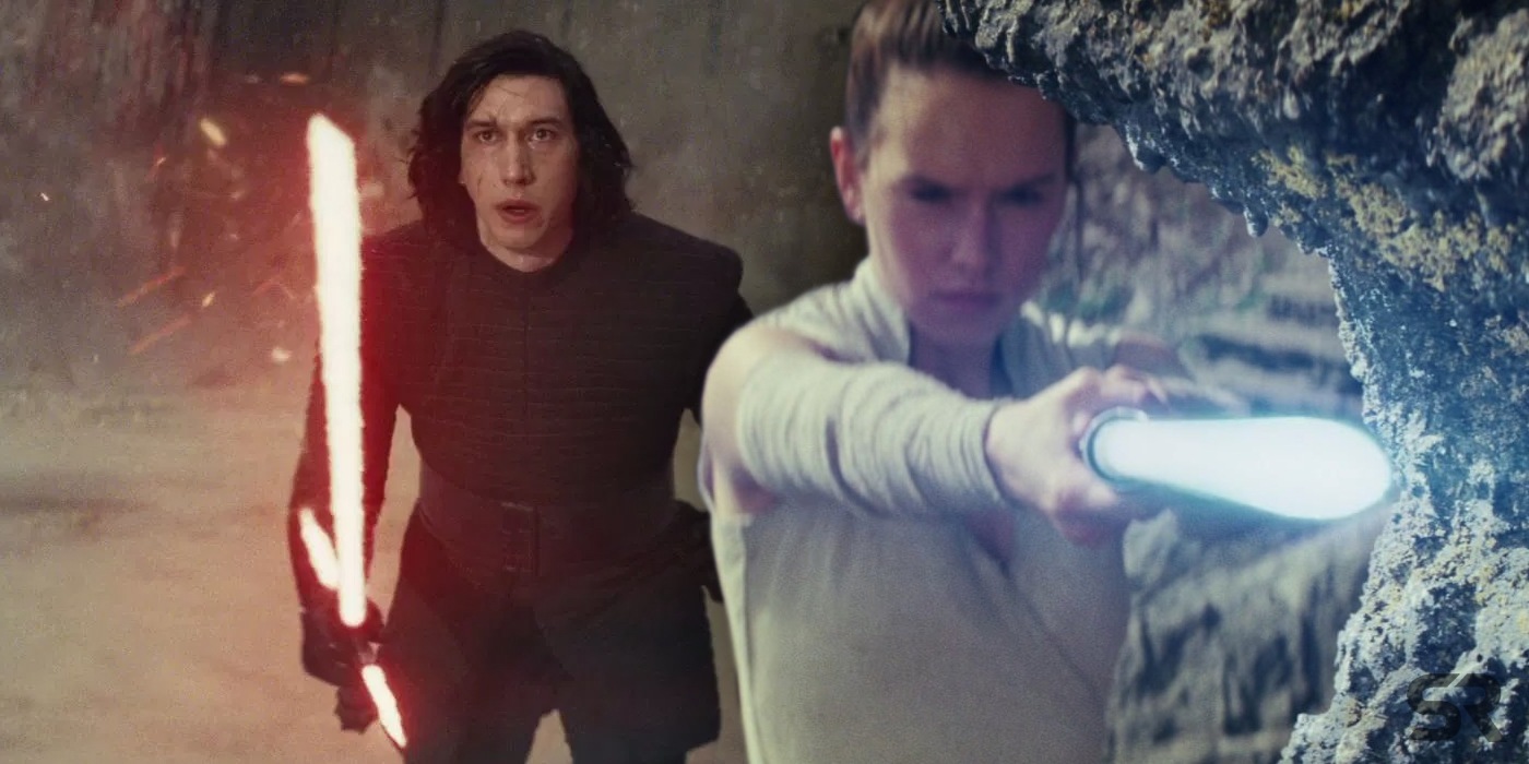 Star Wars: Rey's Lightsaber Training Foreshadowed Kylo vs. Luke