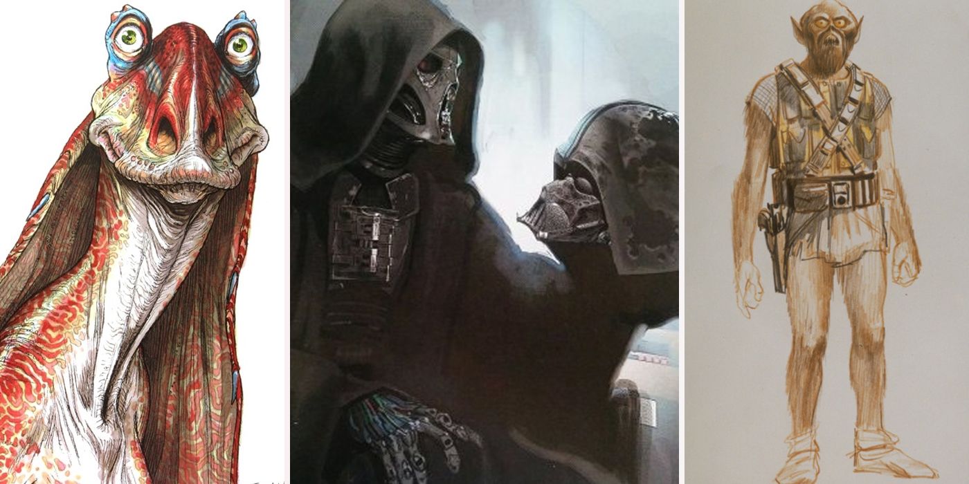30 Unused Star Wars Concept Art Designs That Would've Changed