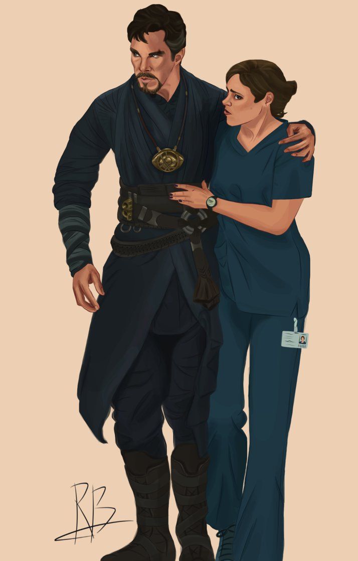 Stephen Strange and Christine Palmer