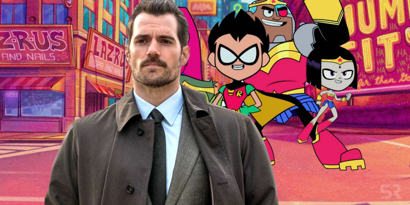 Teen Titans Go To The Movies Henry Cavill Mustache