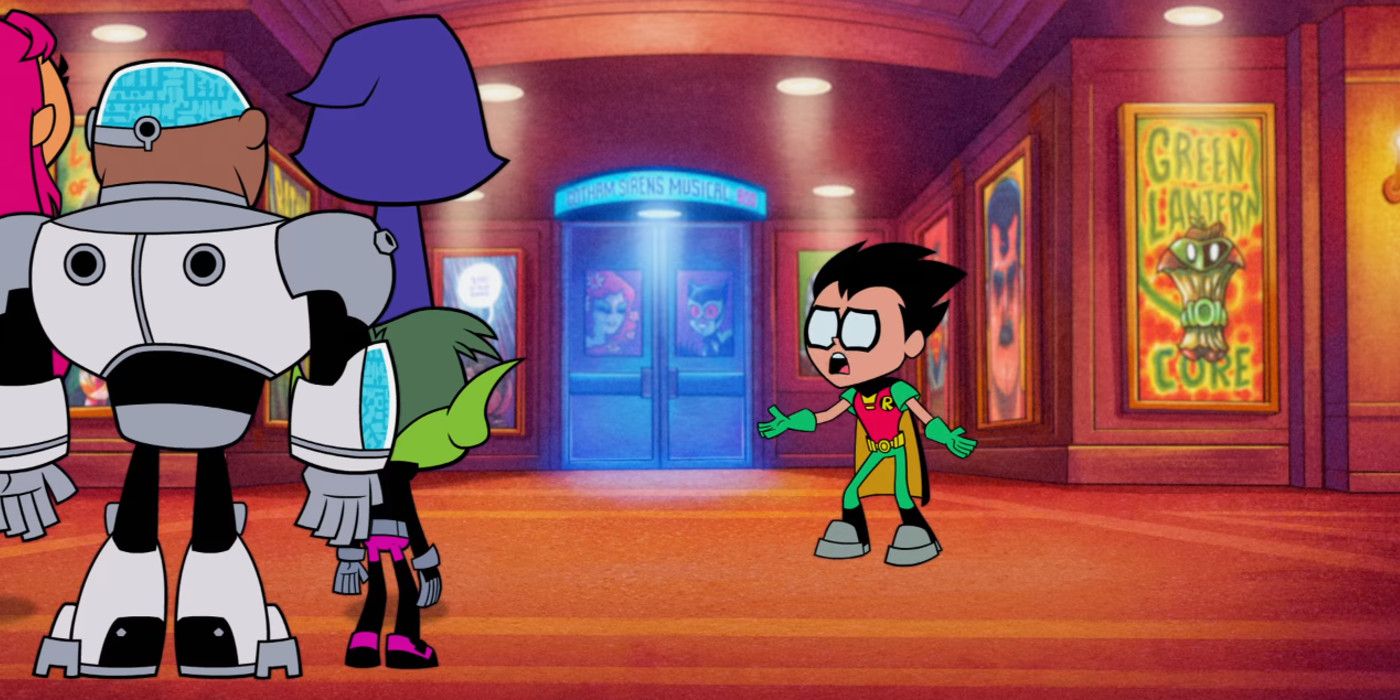 Teen Titans Go! To The Movies Henry Cavill's Mustache Cameo