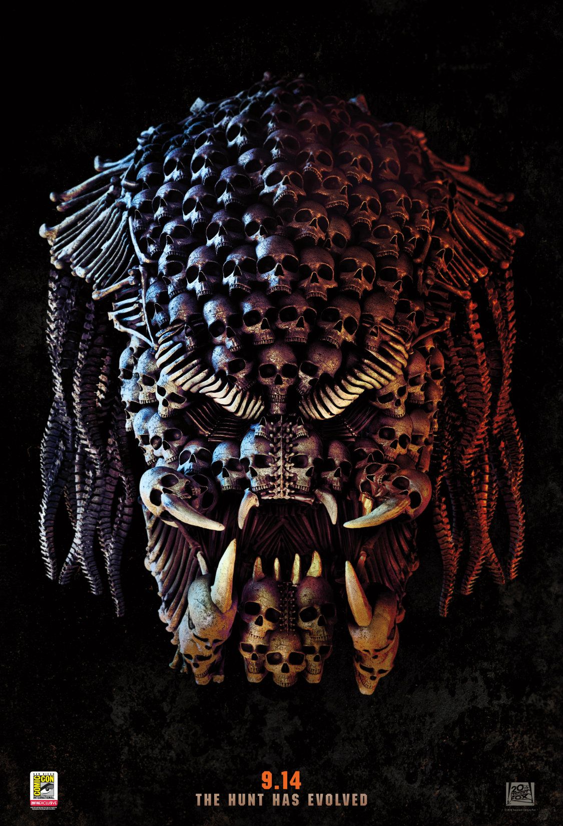 The Predator Comic Con poster