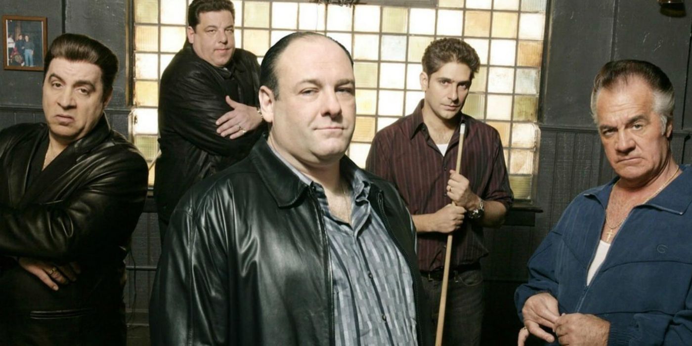The Sopranos cast standing together