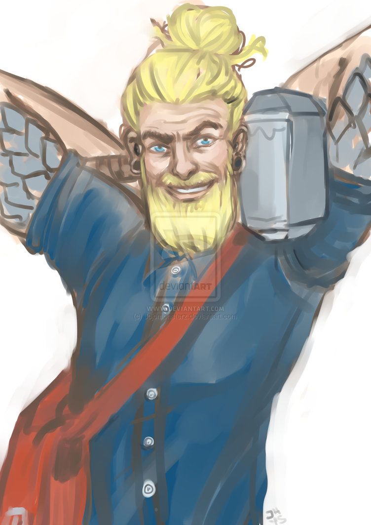 Thor Hipster Fan Art by Jojomonsterz