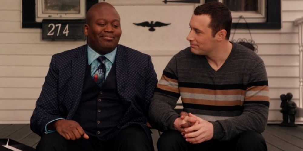 Titus and Mikey in Unbreakable Kimmy Schmidt