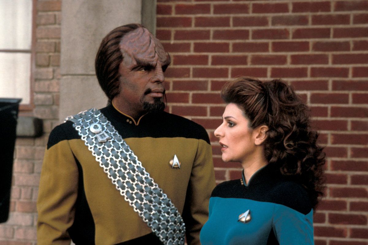 Troi and Worf