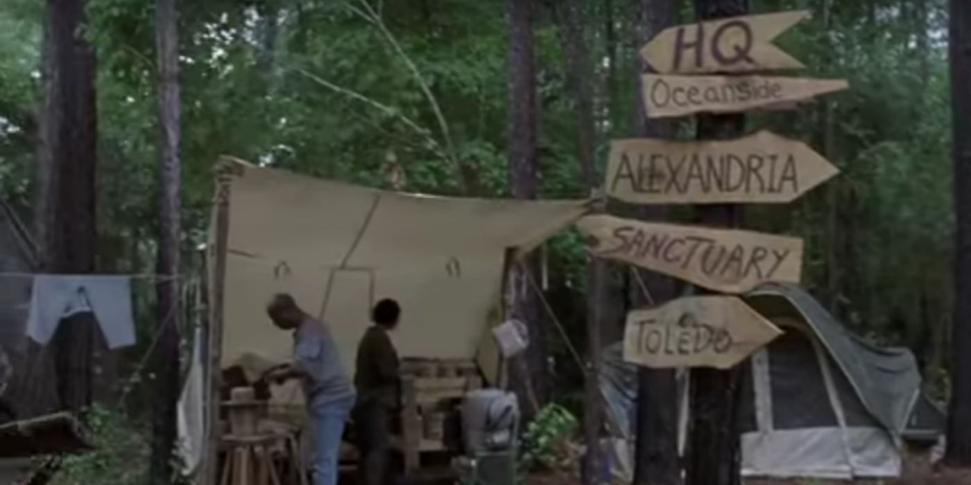 Walking Dead Season 9 Teaser Signpost