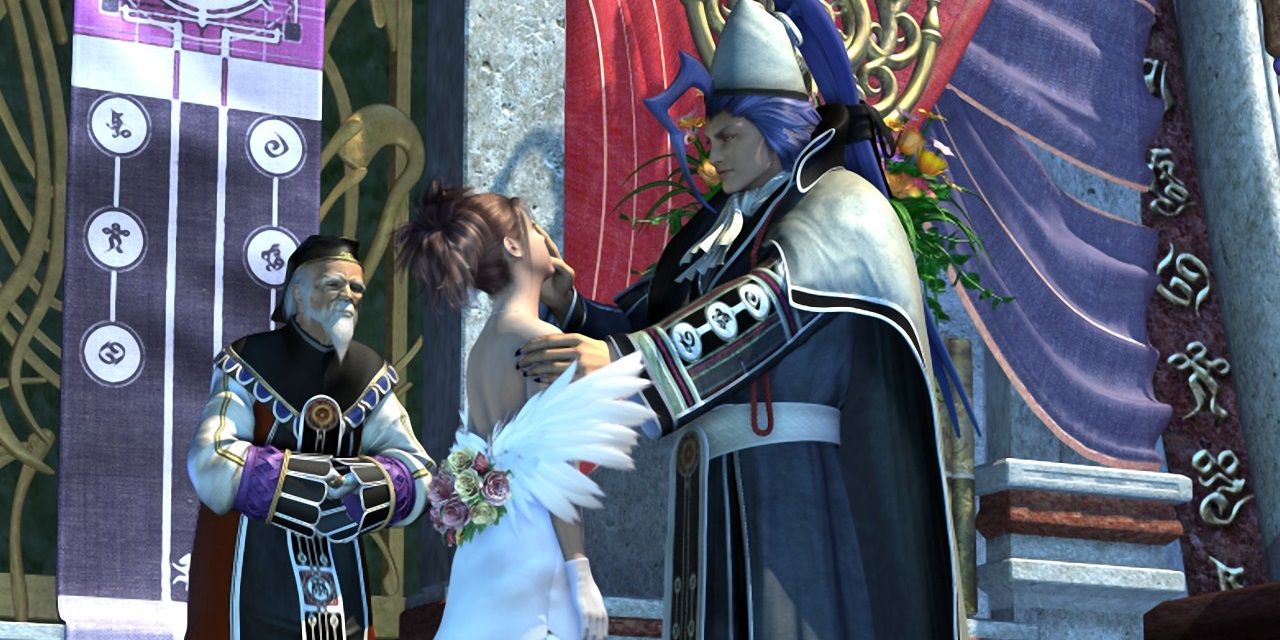 Yuna and Seymour Final Fantasy X
