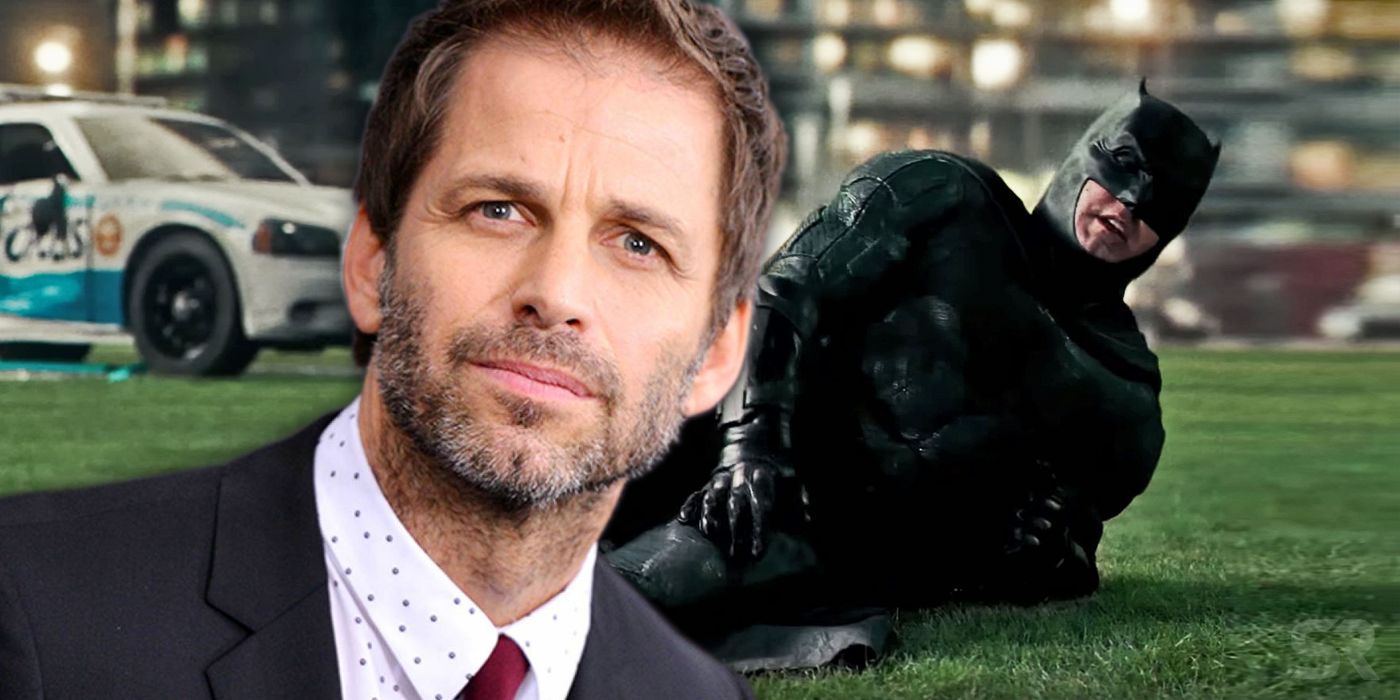 Zack Snyder and Batman Bleeding in Justice League
