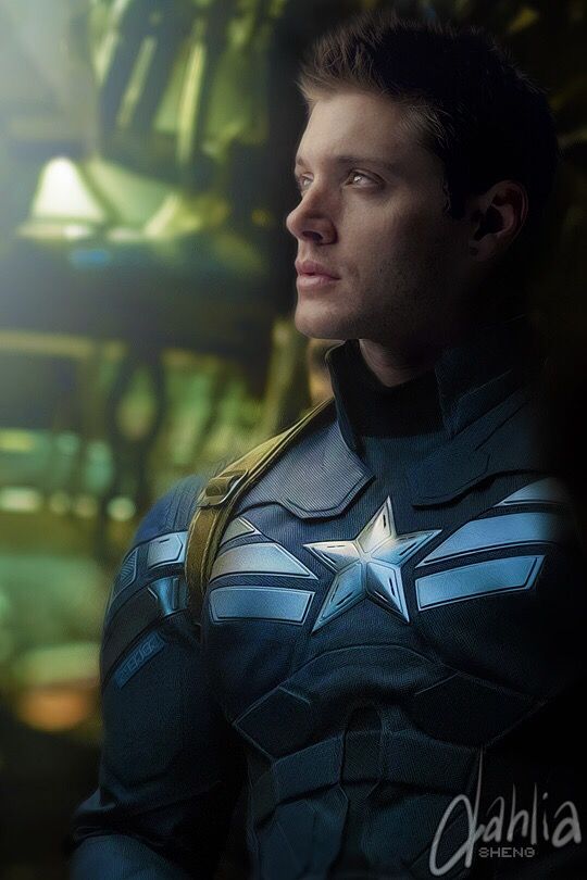 Dean Winchester Supernatural Captain America