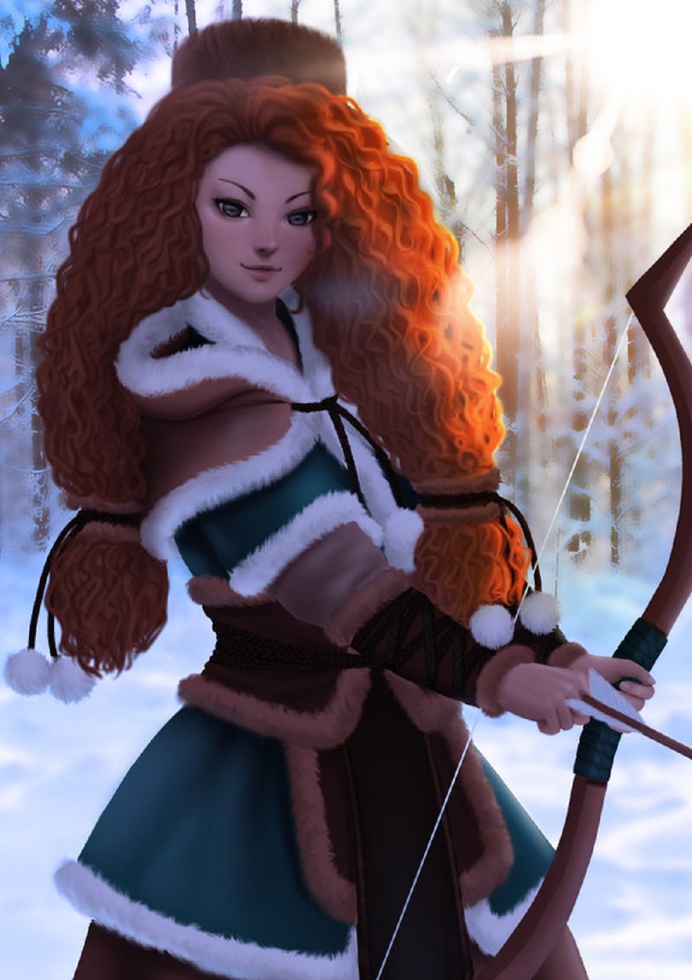 pixar redesign merida brave