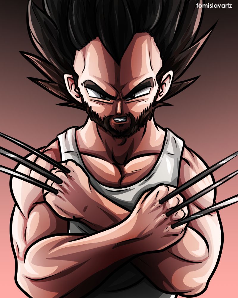 Dragon Ball Z Wolverine