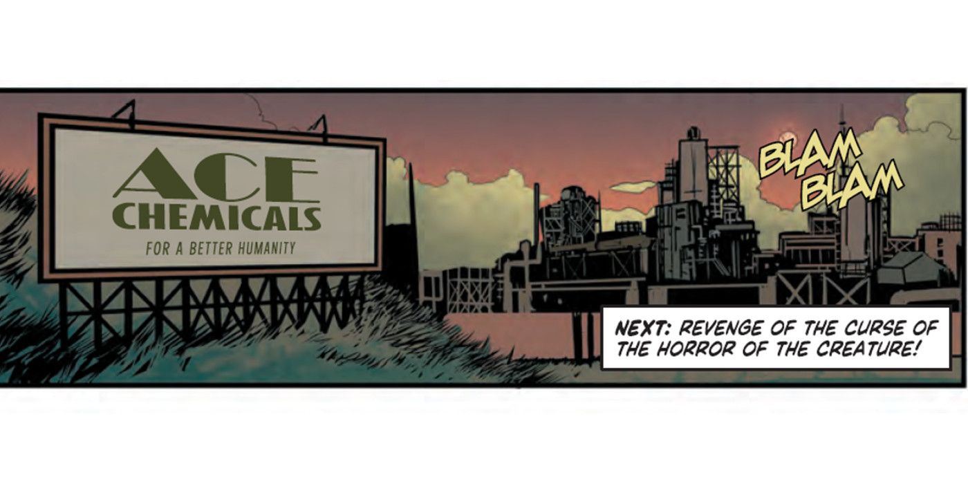 Ace Chemicals Sign From Plastic Man #3