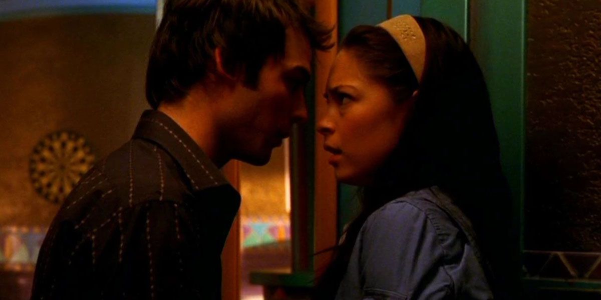 Adam Knight and Lana Lang in Smallville
