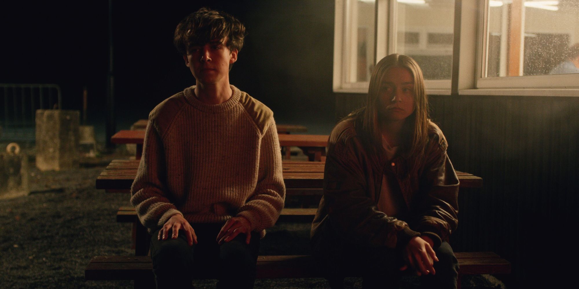 Alex Lawther and Jessica Barden in The End of the F***ing World Netflix