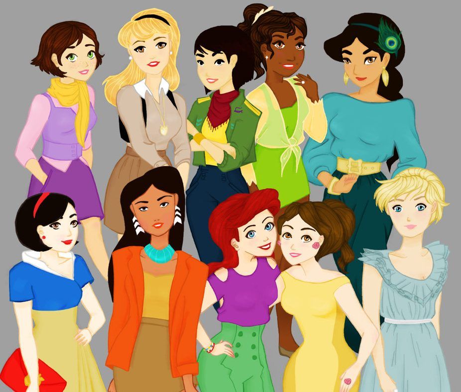 22 Wild Disney Princess Redesigns Better Than Wreck-It Ralph 2