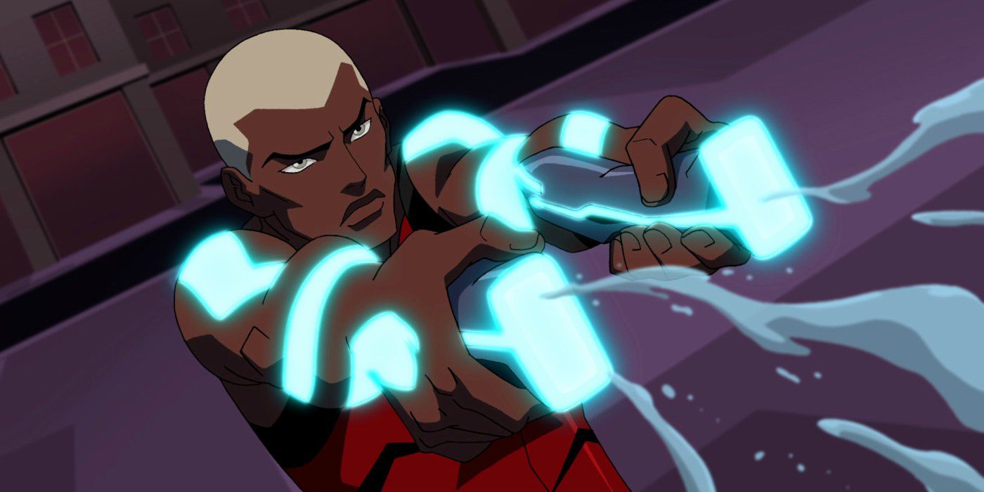 Aqualad using his powers in Young Justice.
