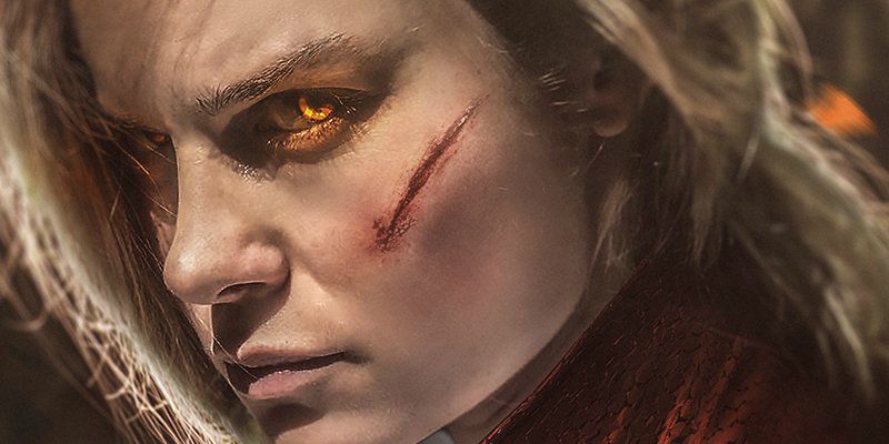 Avengers 4 Vengeful Captain Marvel Brie Larson Poster by BossLogic cropped small header