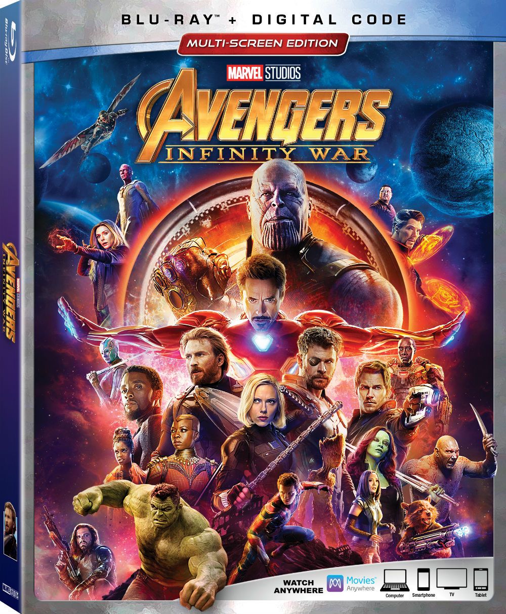 Avengers Infinity War Blu-ray Box Art contest