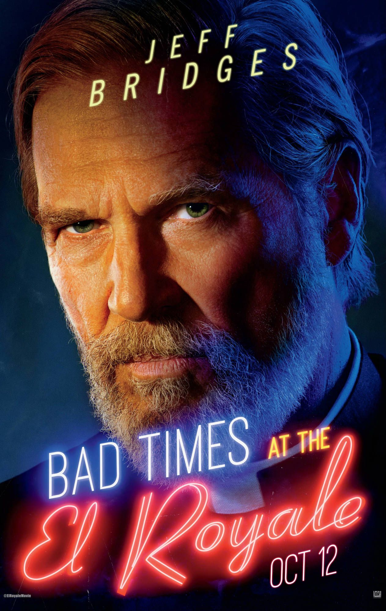 Bad Times at the El Royale Character Posters Jeff Bridges