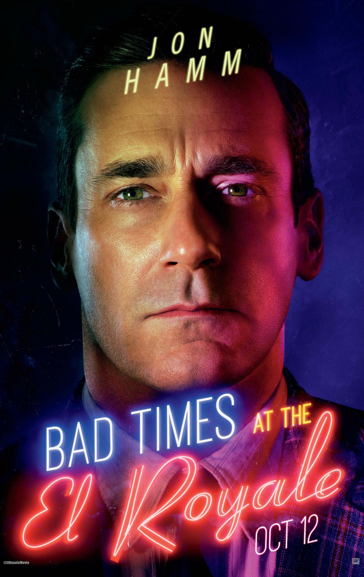 Bad Times at the El Royale Character Posters Jon Hamm