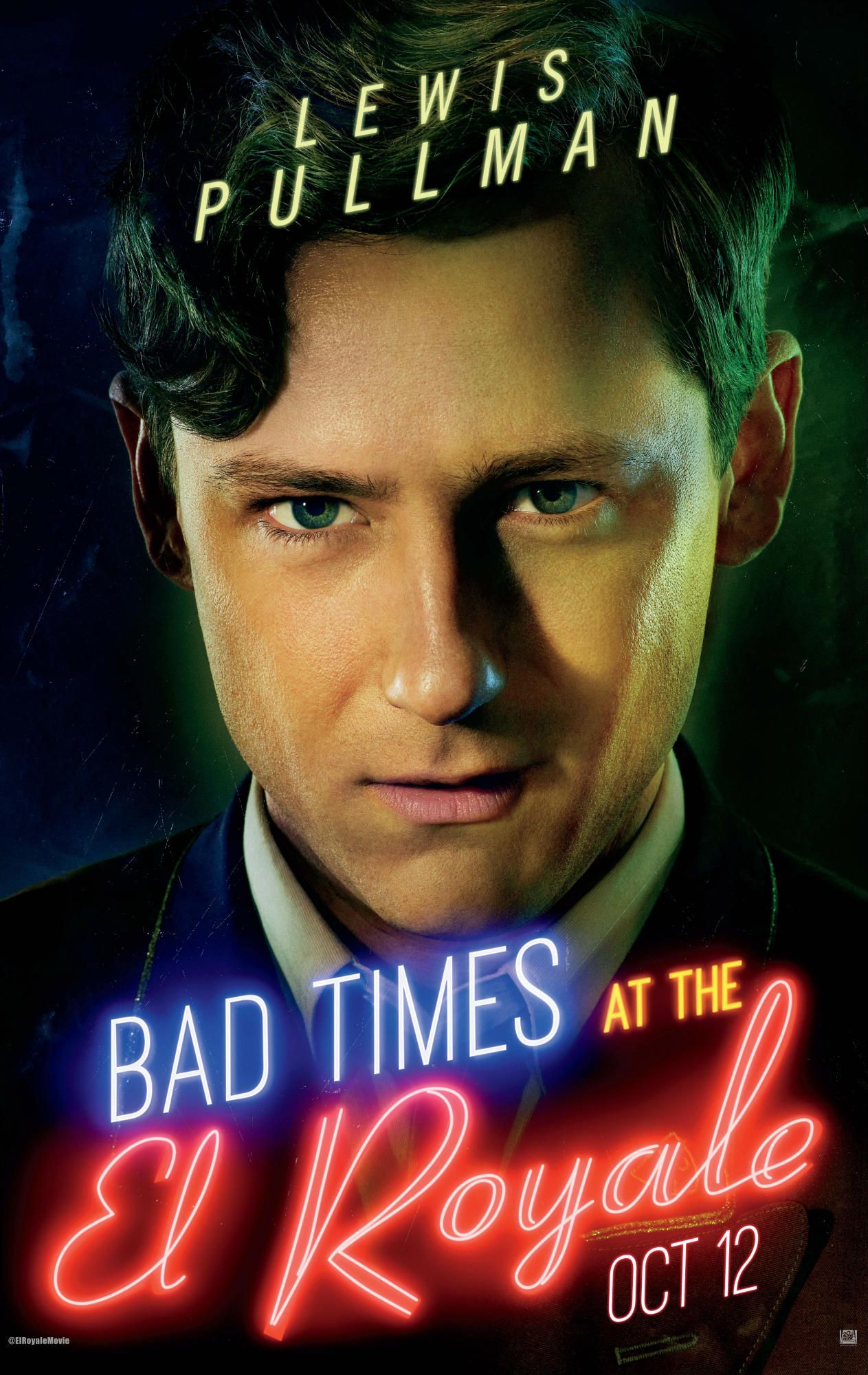 Bad Times at the El Royale Character Posters Lewis Pullman