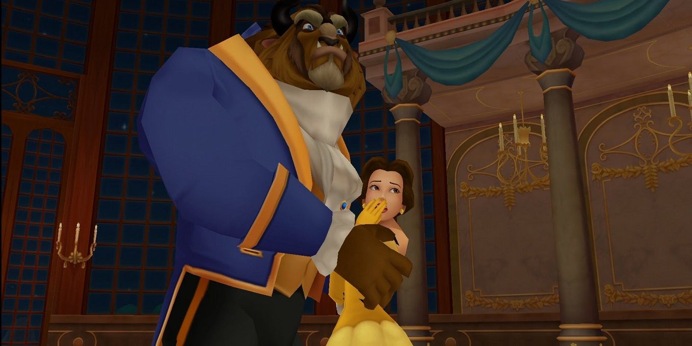 Beast and Belle Kingdom Hearts II