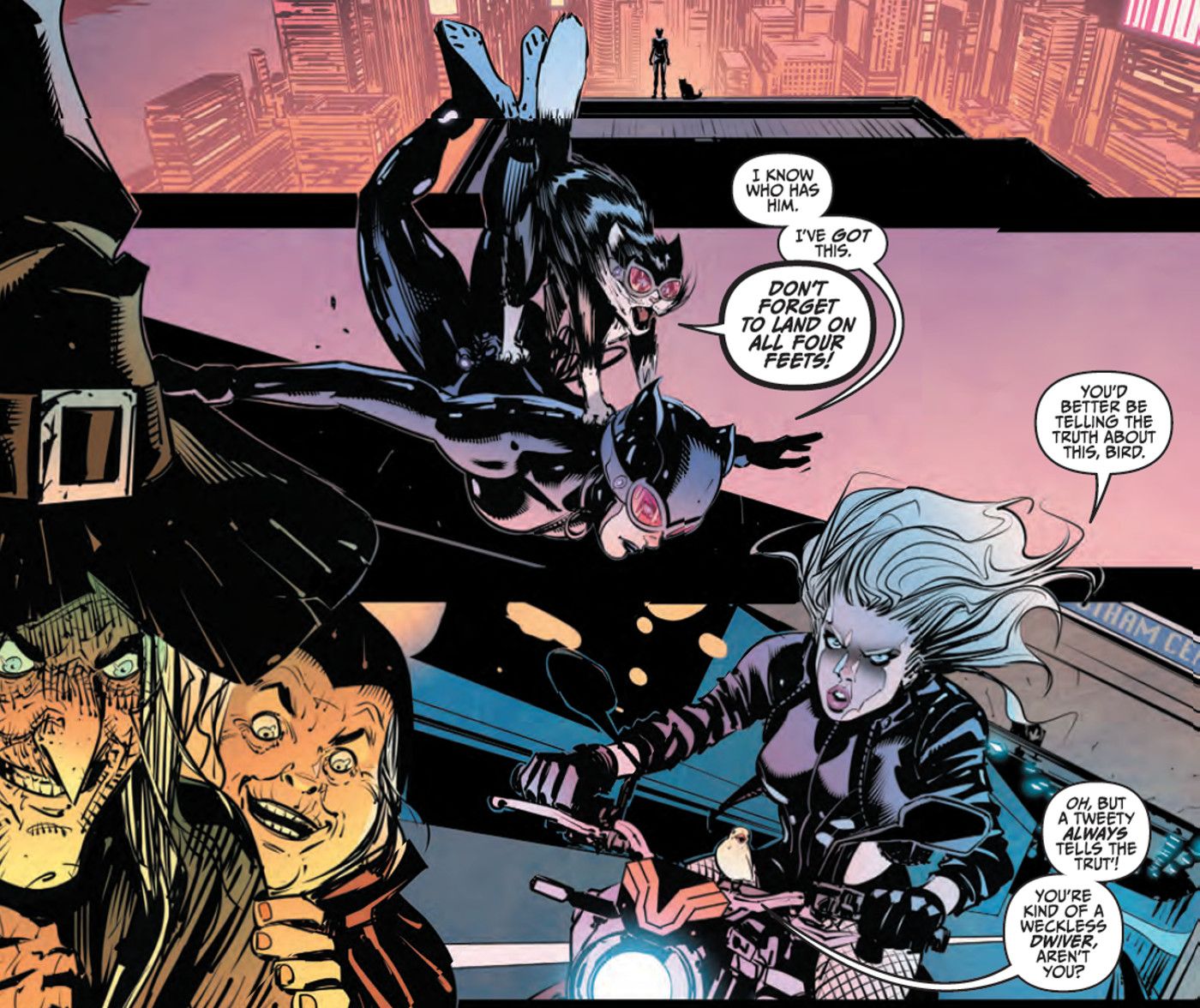 Catwoman Fights Black Canary For Reality As We Know It