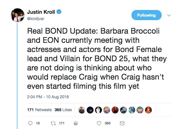 Bond 25 Update Casting Female Lead Villain