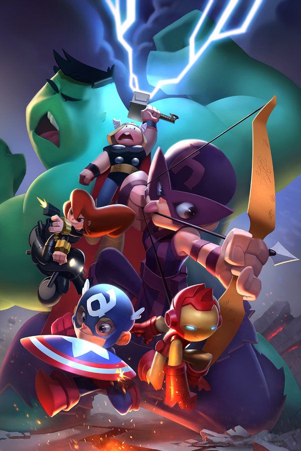 CGI Avengers