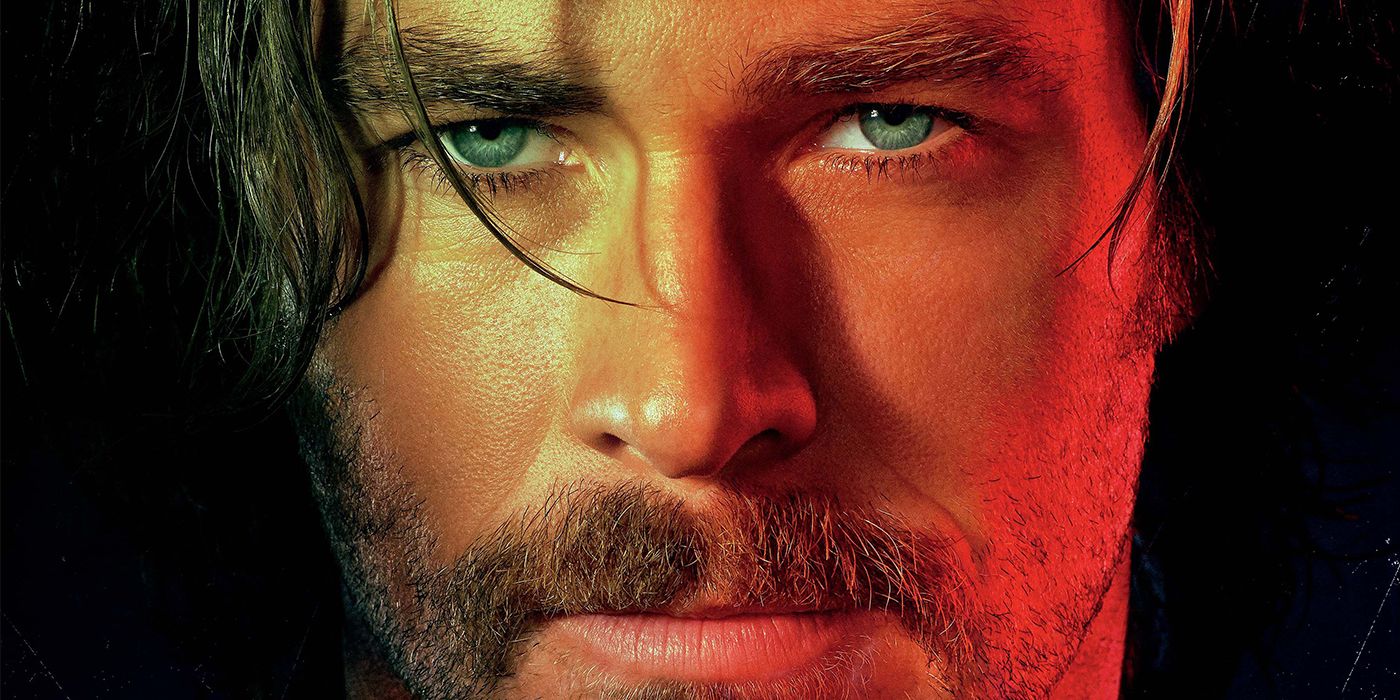 Chris Hemsworth in Bad Times at the El Royale poster