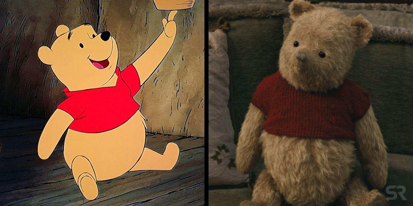Christopher Robin Comparison Winnie the Pooh