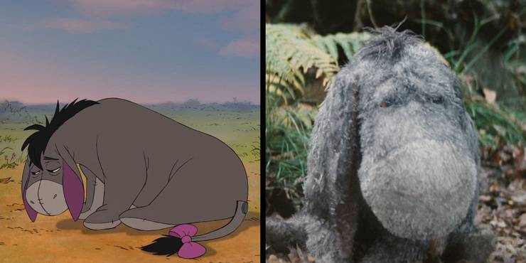 Christopher Robin Comparisons Eeyore