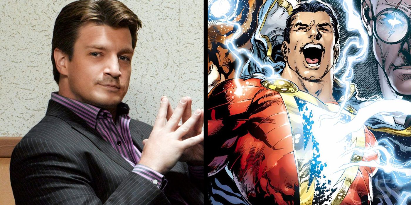 DC Characters in MCU Nathan Fillion Shazam