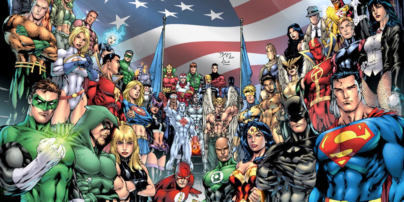 The Justice League of America during the events of Trinity War