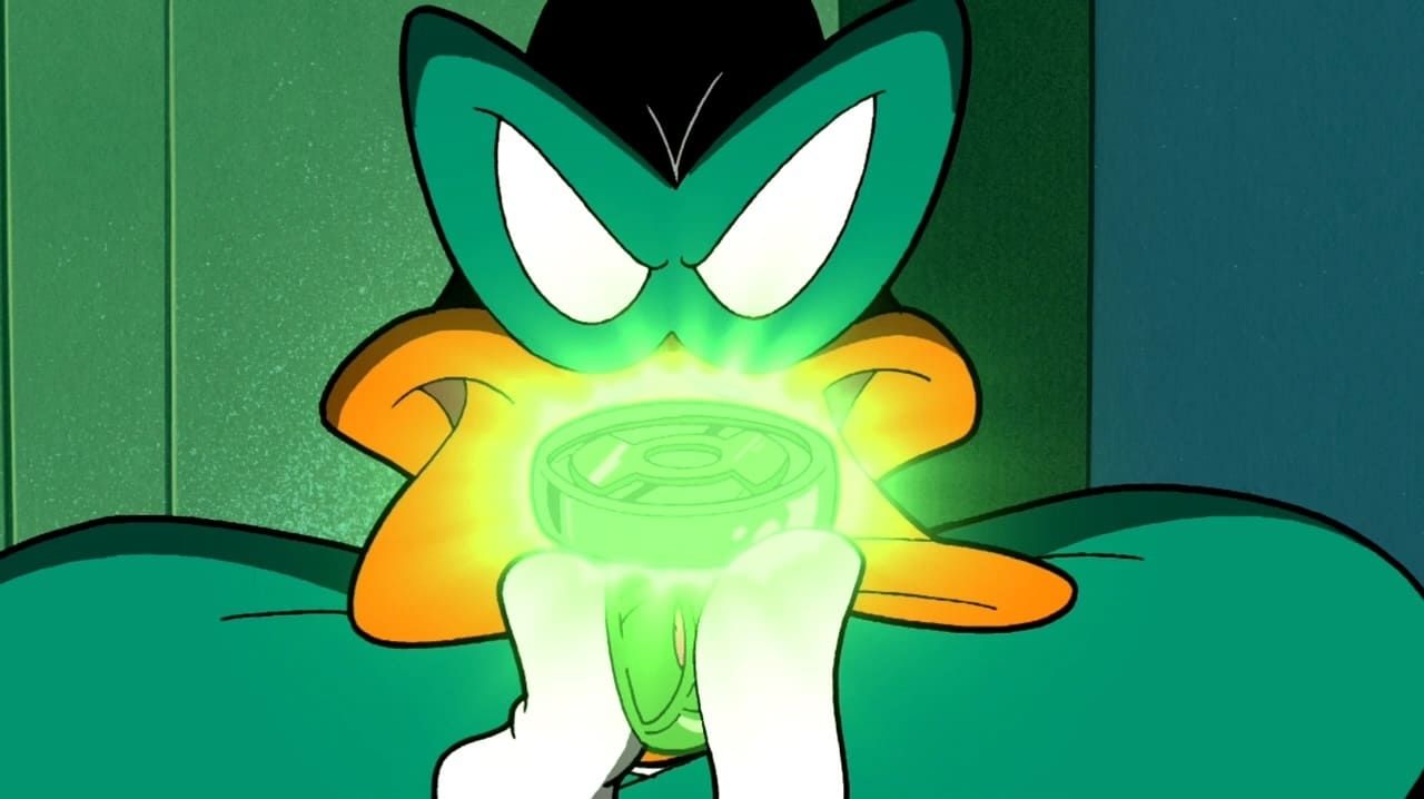 Daffy Duck as the Green Loontern