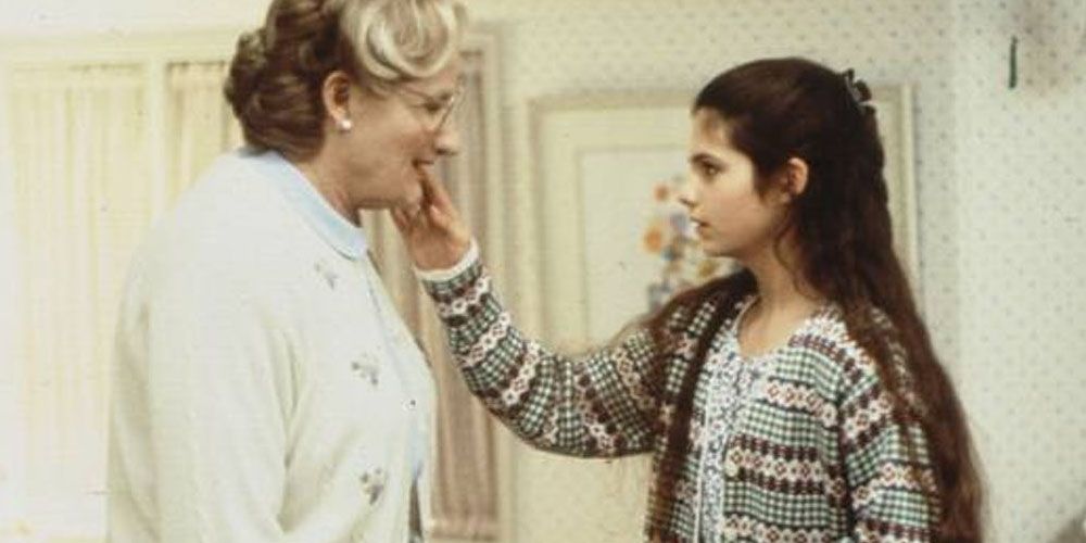 Daniel e Lydia Hillard em Mrs Doubtfire