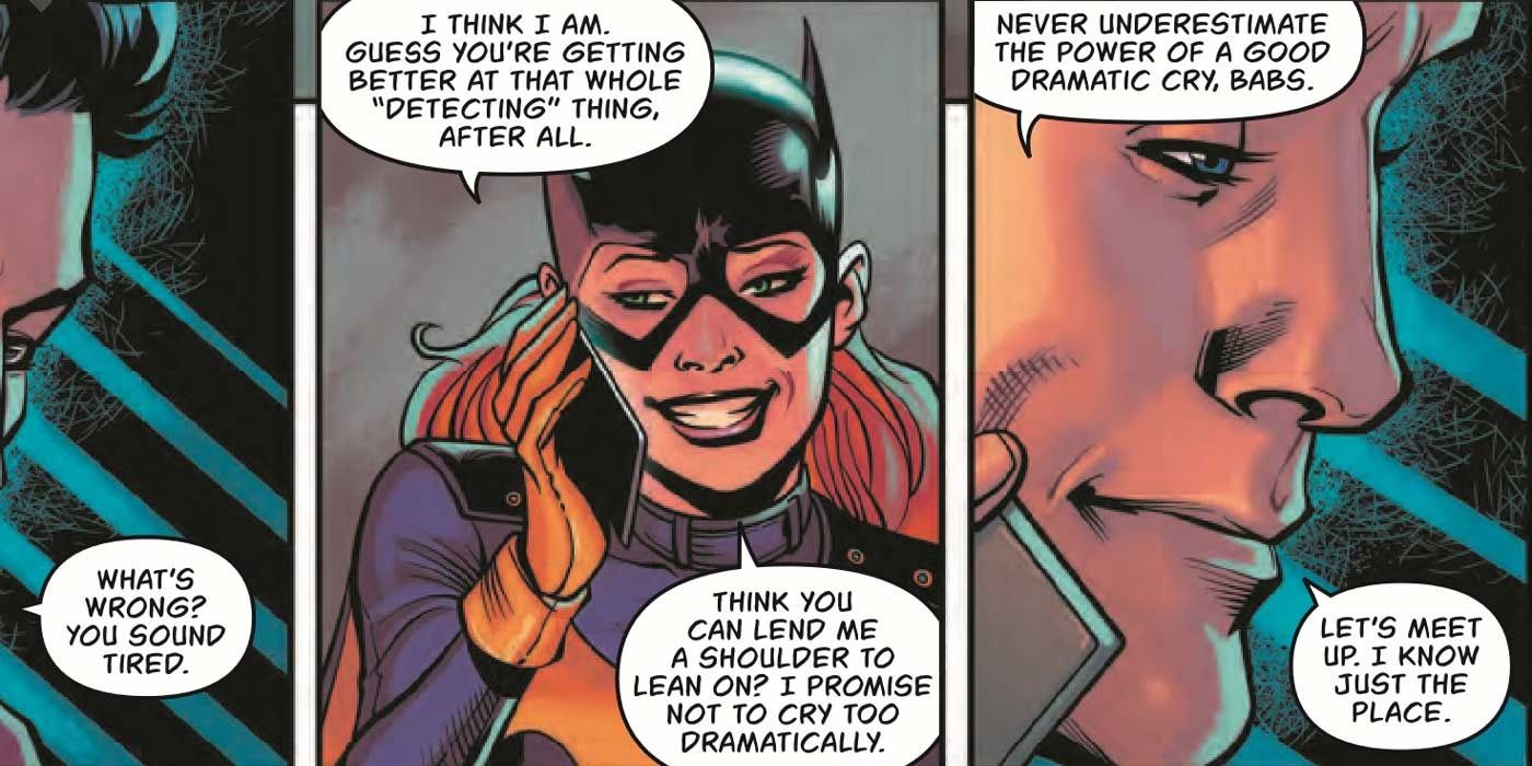 Dick-Grayson-and-Barbara-Gordon-talking-on-the-phone