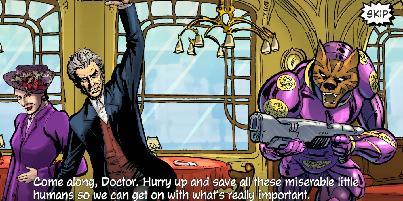 Doctor Who Infinity Paris Standoff