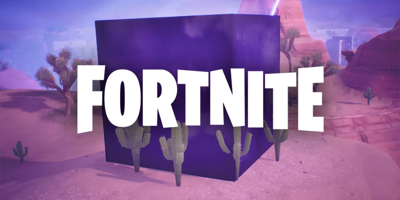  - giant purple cube fortnite