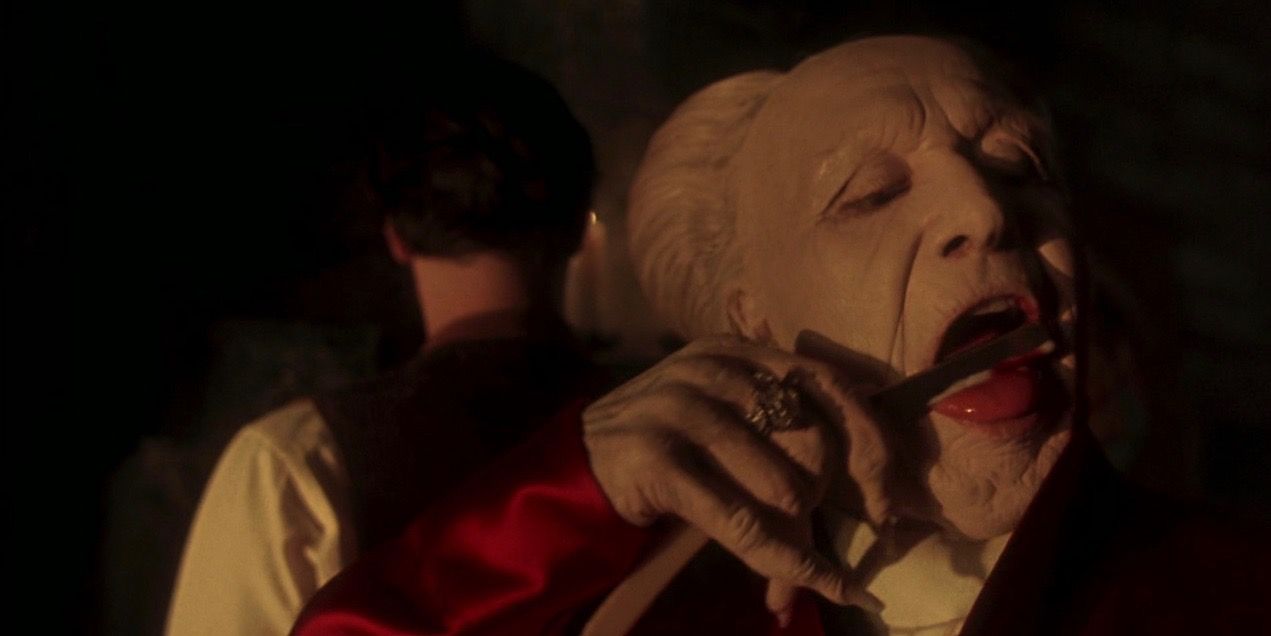 Gary Oldman and Keanu Reeves in Bram Stokers Dracula
