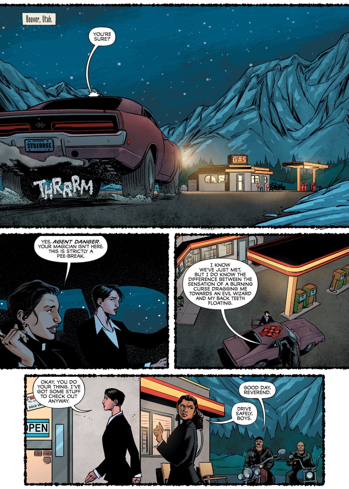 Grave Danger Comic 2 Preview 1